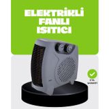 Güvenli Elektrikli Fanlı Isıtıcı Termostatlı Hızlı Isıtma FRTKGT25DYMUCZZZBF20BLACKISITICI-4