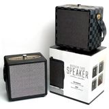 Güvenli Sepet X2 Retro Bass Stereo Wireless Speaker Bluetooth Hoparlör Deri Kaplama Fm/aux/usb- Tf Giriş 10 W Müzik Çalar - Lacivert