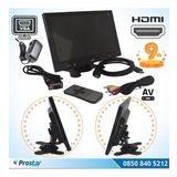 Güvenlik Kamera Monitörü 9" Ekran Hdmi Vga Av girişli LCD Ekran 4 kanal