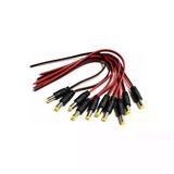 Güvenlik Kamerası 12V Dc Erkek Power Jack Dc Jak Kablo Bağlantı Kablosu - 10Adet