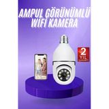 Güvenlik Kamerası Wi-Fi Özellikli 360 Derece Full Hd 1080P Ampül Kamera P204012s951