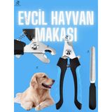 Güvenlik Korumalı Çelik Evcil Hayvan Tırnak Makası Kedi Köpek İçin Paslanmaz Çelik Tırnak Kesici