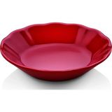 GuvenliPazar 24 Adet 11 cm Kırmızı Melamin Çay Tabağı – Bulaşık Makinesinde Yıkanabilir Dayanıklı Çay Tabak