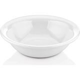 GuvenliPazar 6 Adet 14 cm Melamin Derin Çorba Kasesi Makinede Yıkanabilir Beyaz Kase (4,5 cm Derinlik)
