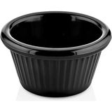 GuvenliPazar 6 Adet 5 cm Mini Sosluk 30 ml Siyah Melamin Sos Kasesi – Bulaşık Makinesinde Yıkanabilir