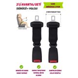 Güventak Emniyet Kemeri 2'li Set - Hamile & Konfor Emniyet Kemeri Uzatma Aparatı (Sürücü + Yolcu)