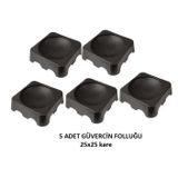 Güvercin Folluğu Kare 25X25 ( 5 Adet)