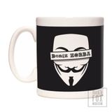 Guy Fawkes V For Vendetta Anonymous Kişiye İsme Özel İsim Yazılabilir Kupa Bardak