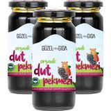 Güzel Ada Gıda Organik Dut Pekmezi 3x290 Gr (Soğuk Sıkım) - 800 gr
