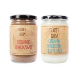 Güzel Ada Gıda Organik Ham Kakao 320 gr + Organik Hindistan Cevizi Yağı 630 ml