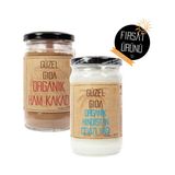 Güzel Ada Gıda Organik Hindistan Cevizi Yağı 300 Ml (Soğuk Sıkım) + Organik Ham Kakao 150 Gr