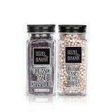 Güzel Ada Gıda Organik Tane Biber Seti - Organik Tane Karabiber 60 gr Organik Tane Beyaz Biber 60 gr