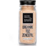 Güzel Ada Gıda Organik Toz Zencefil 40 gr Sri Lanka Menşeli Katkısız ve Organik Baharat