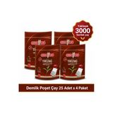 Güzel Çay Güzelçay Tiryaki Demlik Poşet Çay 4 Paket
