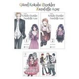 Güzel Kokulu Çiçekler Zarafetle Açar Cilt 1-2-3-4 Manga Seti - Saka Mikami