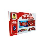 Güzel Vatanım Türk Bayrağı ve Türkiye Haritası Puzzle - Moon Beavers
