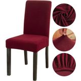 GüzelEvim Tekstil Güzelevim Bambu Sandalye Kılıfı Yıkanabilir Likralı Esnek Lastikli Sandalye Örtüsü - 38 x 56 cm - Bordo