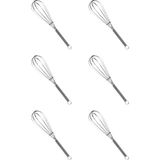 Güzelyüz Avm 6 Adet Çırpıcı Modelli Çay Kaşığı Mini Karıştıcı Çırpma Teli Çelik - Metal