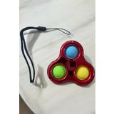GÜZELYÜZ AVM Metalik Renk Pop-it Stres Çarkı Duyusal Stres Çarkı Renkli Pop-it Fidget Duyusal Eğitici Oyuncaklar