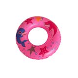 GÜZELYÜZ AVM Pembe Desenli Model Can Simidi 50cm | Şişme Deniz ve Havuz Can Simidi Yüzme Simidi