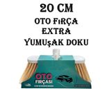 GÜZELYÜZ AVM Plus Oto Fırça 20 Cm Extra Yumuşak Süpürge Yer Süpürme Fırçası Temizlik Araba Bahçe Balkon Yıkama