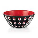Guzzini Le Murrine 25 cm Kırmızı Kahverengi Kase