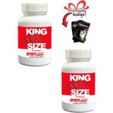 Guzzy King Size Erkek Geliştirici Destekleyici 30'lu x 2 Ad.+ Kayganlaştırıcı Jelle - 1li