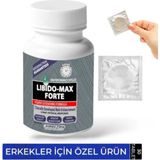 Guzzy Libdo Max Forte Erkeklere Özel 30'lu + Prezervatif Hediye - Paket