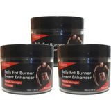 Guzzy Süper Eelhoe Belly Fat 3lü Adet Burner Sweat Enhancer Kadınlara Özel Şekillendirme Kremi 100 ml - 1li
