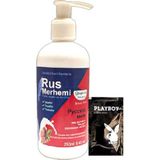 Guzzy Süper Playboy 250 ml Ceviz Sütlü & Cevizli Rus Merhemi Tüy Dökücü Krem + 1 Armağan Jel - 1li