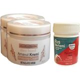 Guzzy Süper Three Brand Vücut Kremi 100 ml Arnavut Kremi 2 Ad + Rus Merhemi 50 ml 1 Ad - 1Paket