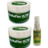 Guzzy Syntha-Flex Masaj Bakım Kremi 100 ml x 2 Ad+Masaj Yağı ile 30 ml - 1Paket