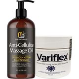 Guzzy Variflex Masaj Yağı Anti-Cellulite Massage Oil 240 ml Masaj Yağı + Kremi 150 ml - Paket