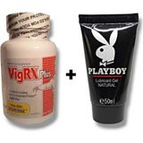Guzzy Vigrx Plus Erkeklere Özel 60'lı Muzice Lubricant Jel 50 ml - Paket