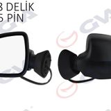 Gva 1019151 Logan Sw-Mcv 08 Elektrik Isıtmalı Konveks Sol Dış Dikiz Aynası