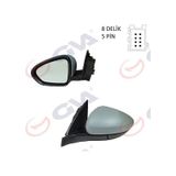 Gva 1029211 Egea 15 Elektrik Isıtmalı Konveks Sol Dış Dikiz Aynası