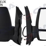 Gva 1032110 Transit 14 Elektrik Isıtmalı Sarı Sinyalli Desenli Konveks Sağ Dış Dikiz Aynası
