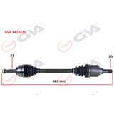 Gva 4414321 Sol Clio IV 1.5 Dci 12- 75-90Hp Komple Aks