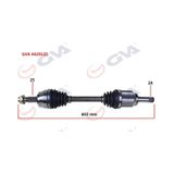 Gva 4429125 Sol Fiorino-Bipper-Nemo 1.3 Mjt M/t Euro5 13- İç Aks Kafalı 602 mm Komple Aks