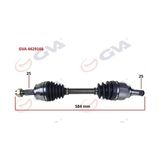 Gva 4429166 Sol Linea 1.6 Mjt 07- Fiorino 1.3 Mjt A/T 08-13 İç Aks Kafalı Komple Aks