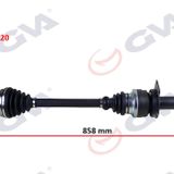 Gva 4475220 858 mm Transporter T5 1.9 TDİ Sağ Komple Aks