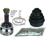 Gva 4491020K Hyundai İ-20 1.4CRDİ 08-15 90HP Absli 48 Diş 25X24x52.6 cm 158 mm Dış Aks Kafası