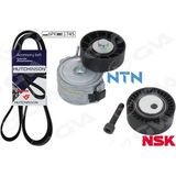 Gva 59A4330 - Alternatör Gergi Kiti Kütüklü C5 01-04 -Xantıa 99-03 -P206 00 P406 98-04 -P607 2.0hdi K026PK1745 - Siyah