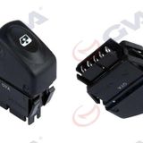 Gva 8011003 Sol Megane I-Clıo II 98-05 5 Fiş-Tekli Cam Açma Anahtarı