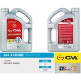 Gva 9930123 - Antifriz 3 Lt -37 C Kırmızı Long Life Koli 6 Ad Organık - Siyah
