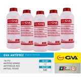 GVA Antifriz 1.5 Lt -56 C Kırmızı Long Life Koli 12 Ad Organık