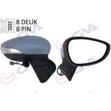 GVA Dış Dikiz Aynası Sağ Fıesta 08 Elektrikli Isıtmalı Katlanır Sinyalli 8 Fiş VM-6313EBR