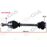 GVA Komple Aks Sağ Mil Siz Aks Lale Siz Grande Punto 1.3 Mjt 75HP 497MM 46308522-55700558-46308329