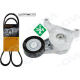 GVA Mixdepo Alternatör Gergi Kiti Kütüklü Caddy 04-10 Bjb-Bls-Golf V Bxe-Transporter Axb 1.9 Tdi 6DPK1215 - Ducato