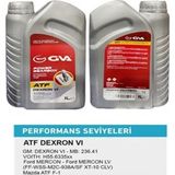 GVA OTOMOTİK ŞANZIMAN YAĞI ATF DEXRON VI KIRMIZI 1 LİTRE